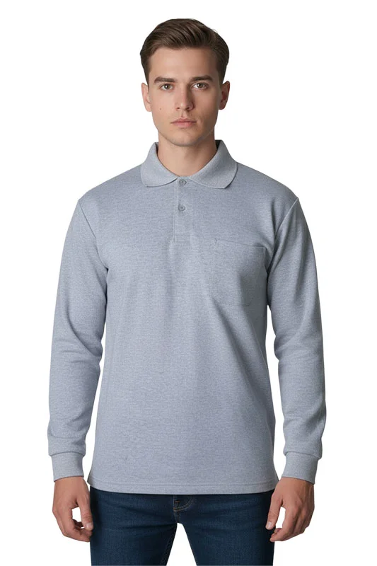 2 İplik Şardonlu Fermuarlı Sweatshirt