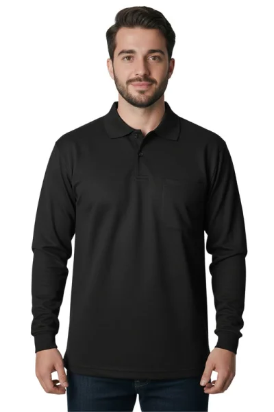 2 İplik Şardonlu Fermuarlı Sweatshirt